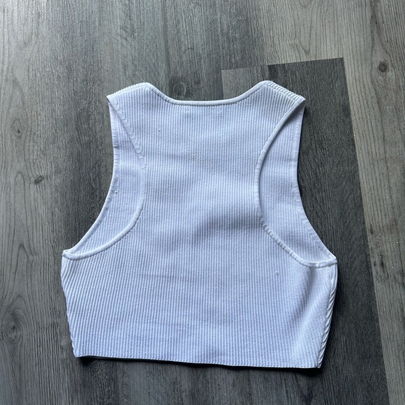 Babaton high neck crop top - Picture 3 of 3